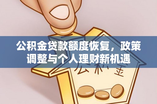 宜良公积金贷款额度恢复，政策调整与个人理财新机遇