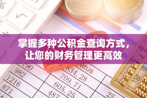 宜良掌握多种公积金查询方式，让您的财务管理更高效