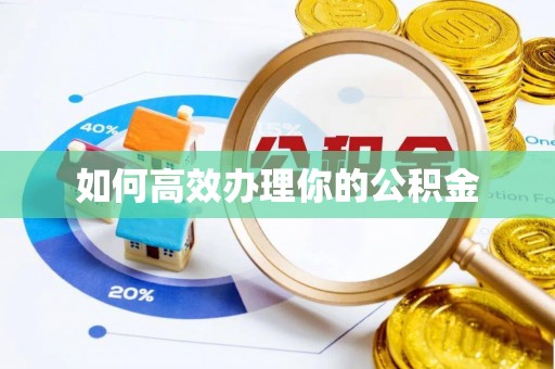 宜良如何高效办理你的公积金