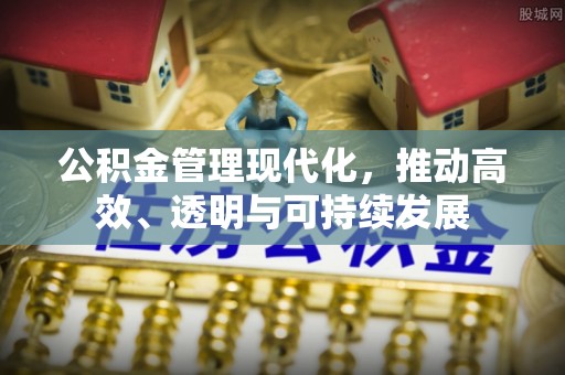 宜良公积金管理现代化，推动高效、透明与可持续发展