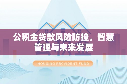 宜良公积金贷款风险防控，智慧管理与未来发展