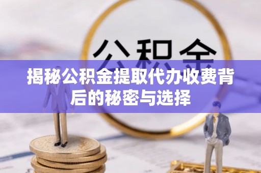 宜良揭秘公积金提取代办收费背后的秘密与选择