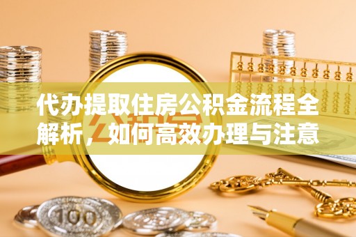 宜良代办提取住房公积金流程全解析，如何高效办理与注意事项
