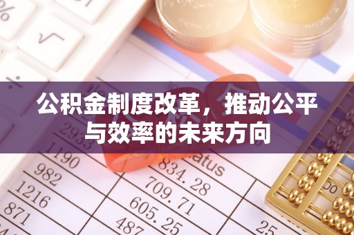 宜良公积金制度改革，推动公平与效率的未来方向