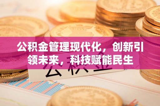 宜良公积金管理现代化，创新引领未来，科技赋能民生