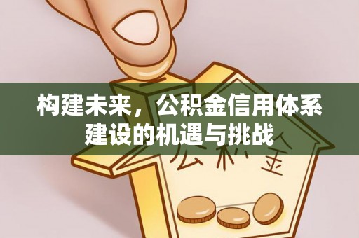 宜良构建未来，公积金信用体系建设的机遇与挑战