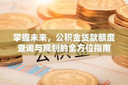 宜良掌握未来，公积金贷款额度查询与规划的全方位指南