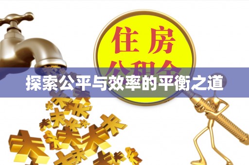 宜良探索公平与效率的平衡之道