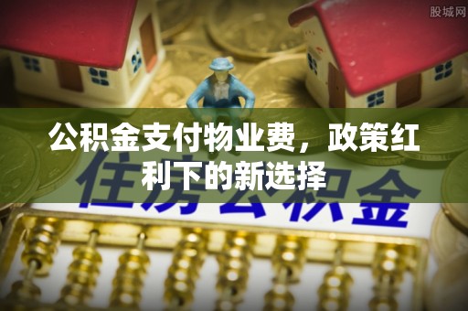 宜良公积金支付物业费，政策红利下的新选择