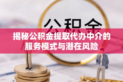 宜良揭秘公积金提取代办中介的服务模式与潜在风险