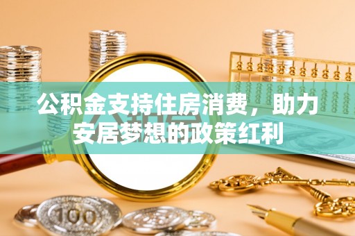 宜良公积金支持住房消费，助力安居梦想的政策红利