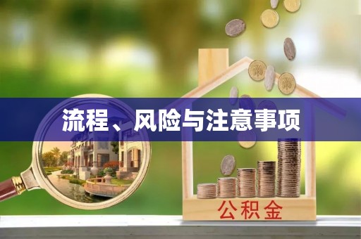 宜良流程、风险与注意事项
